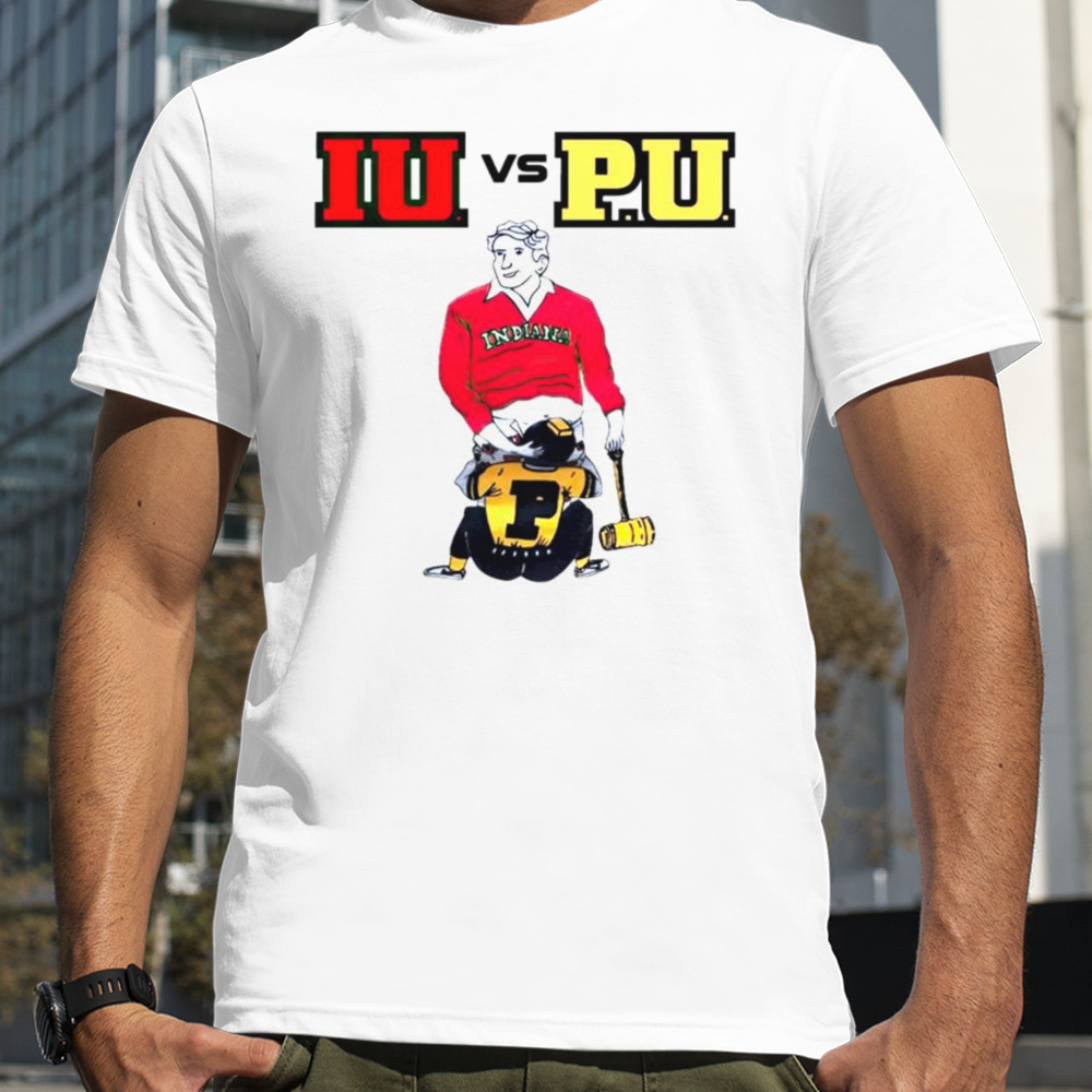 Indiana Edits Iu Vs Pu shirt