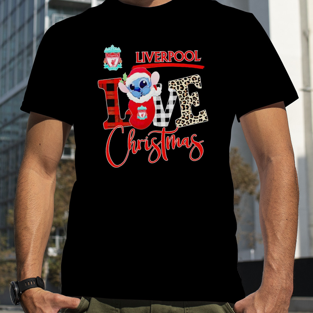 Liverpool Stitch love Christmas shirt