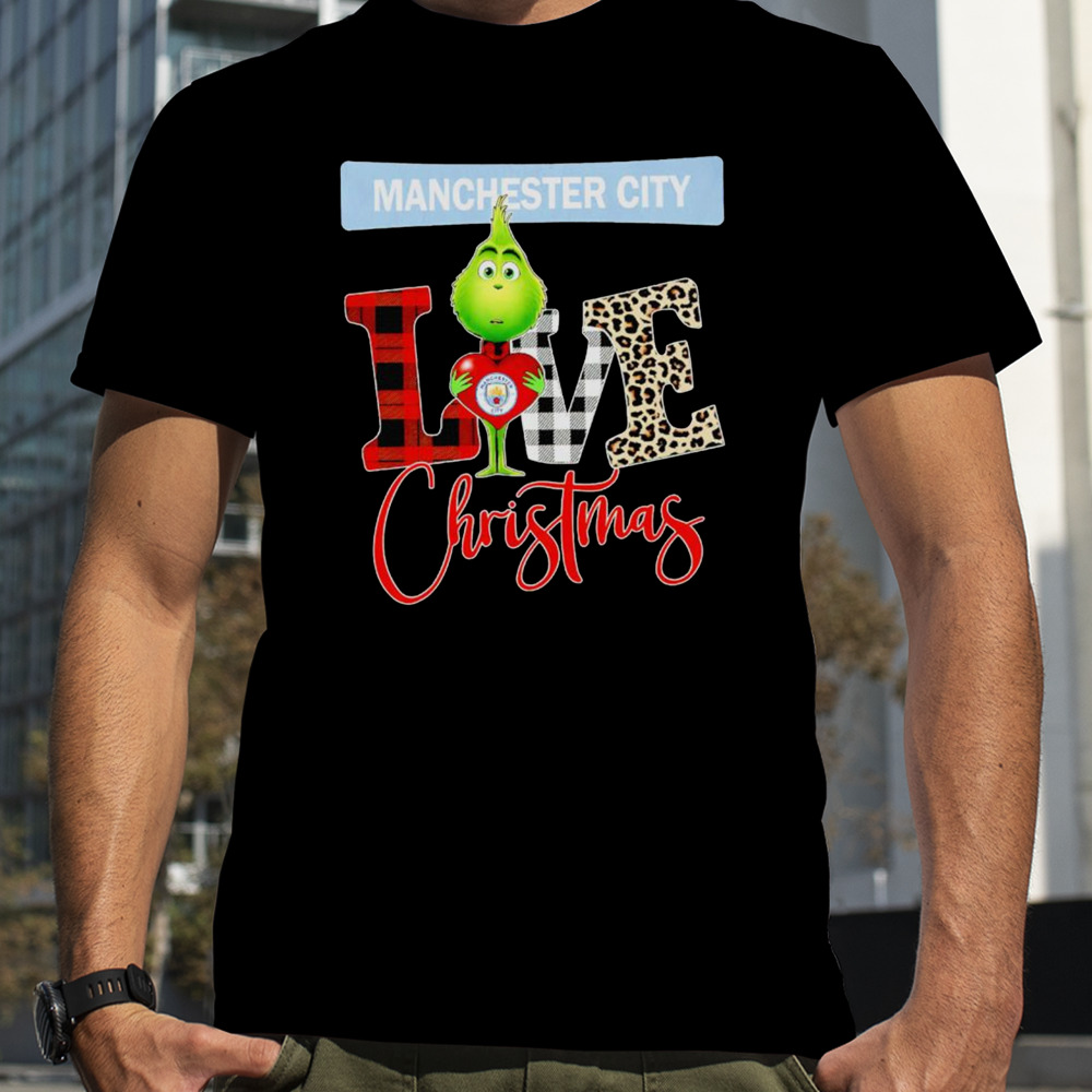 Manchester City Grinch love Christmas shirt