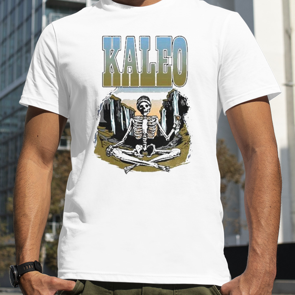 Meditating Skeleton Kaleo T-shirt