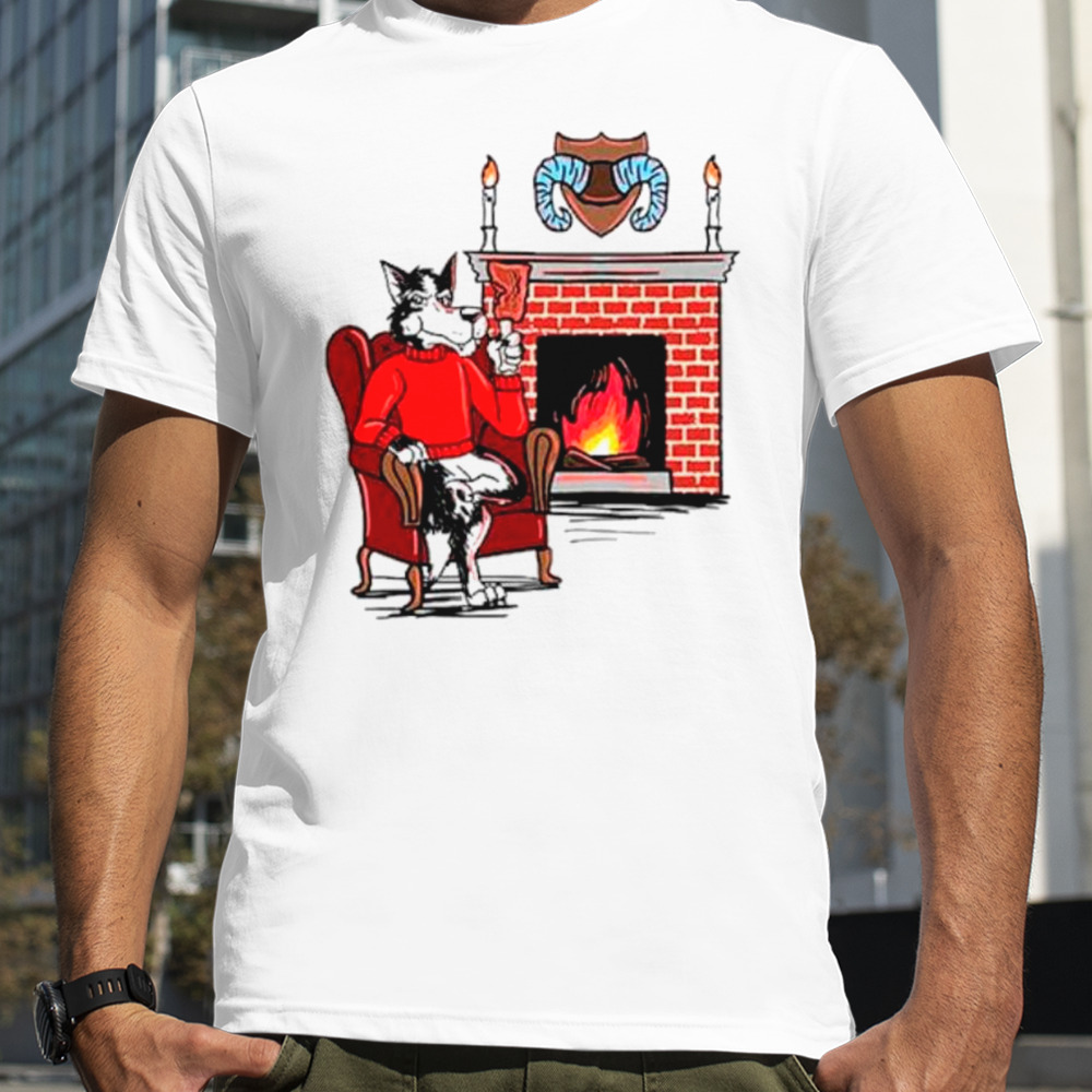 NC State Wolfpack Fireplace win shirt