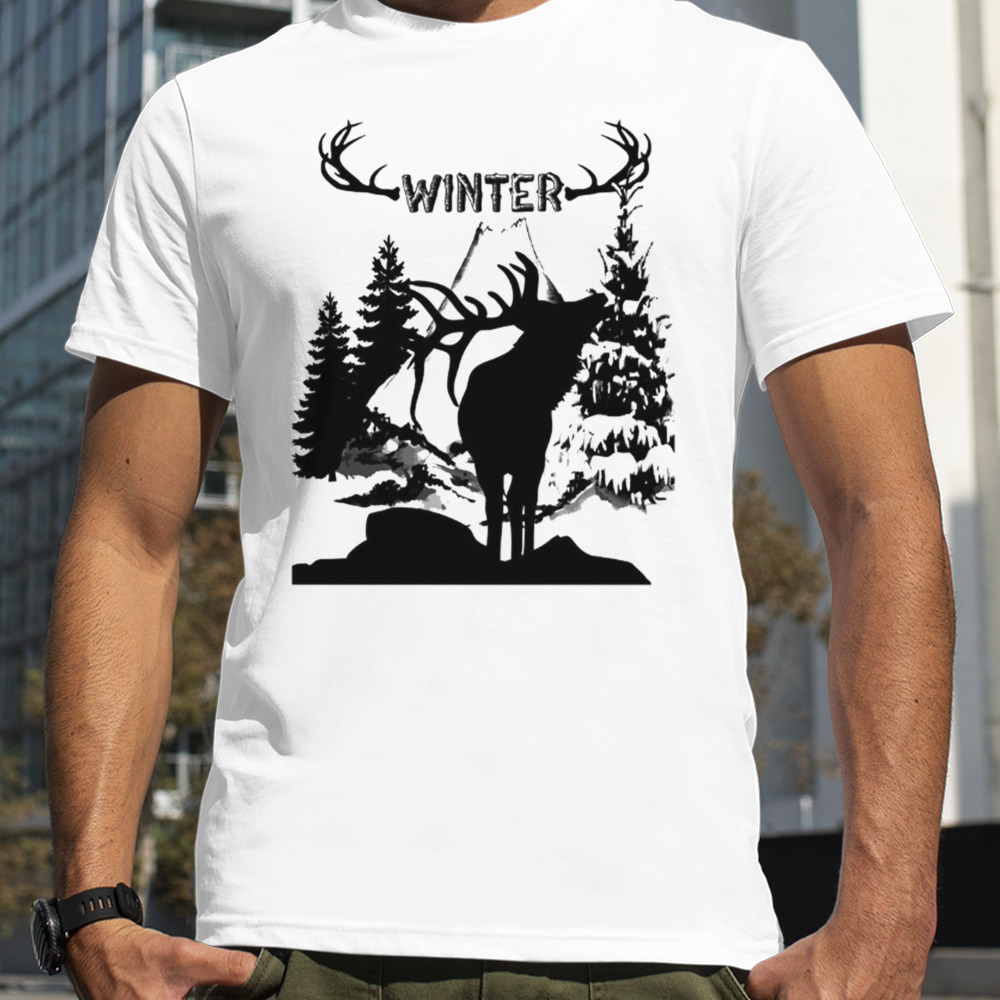 Nature Winter Mood Deer shirt