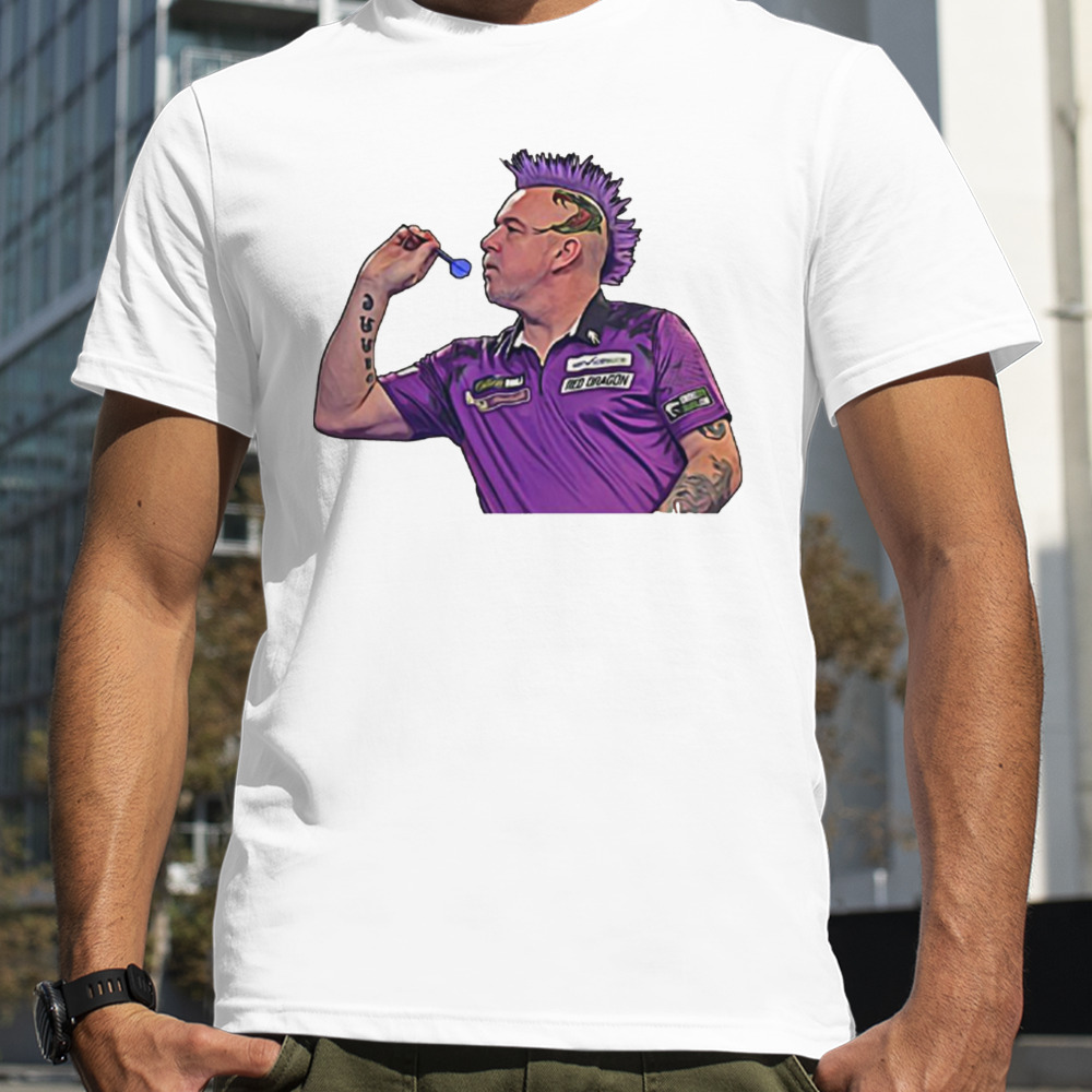 Peter Wright Gta Style Artwork shirt