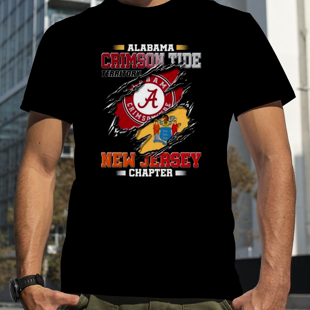 Blood Inside Me Alabama Crimson Tide Territory New Jersey Chapter 2023 shirt