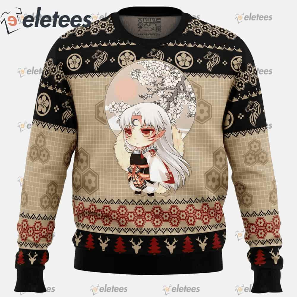 Chibi Seshomaru Inuyasha Ugly Christmas Sweater