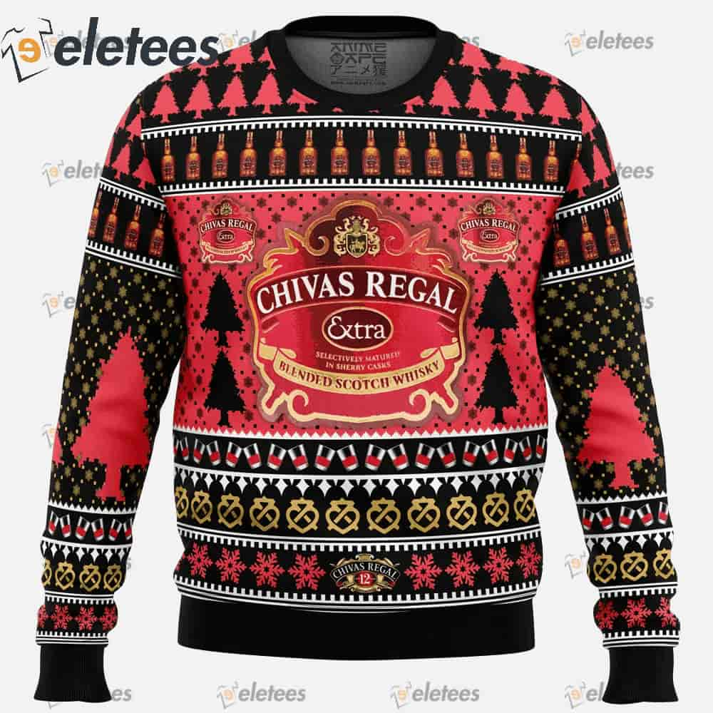 Chivas Regal Ugly Christmas Sweater