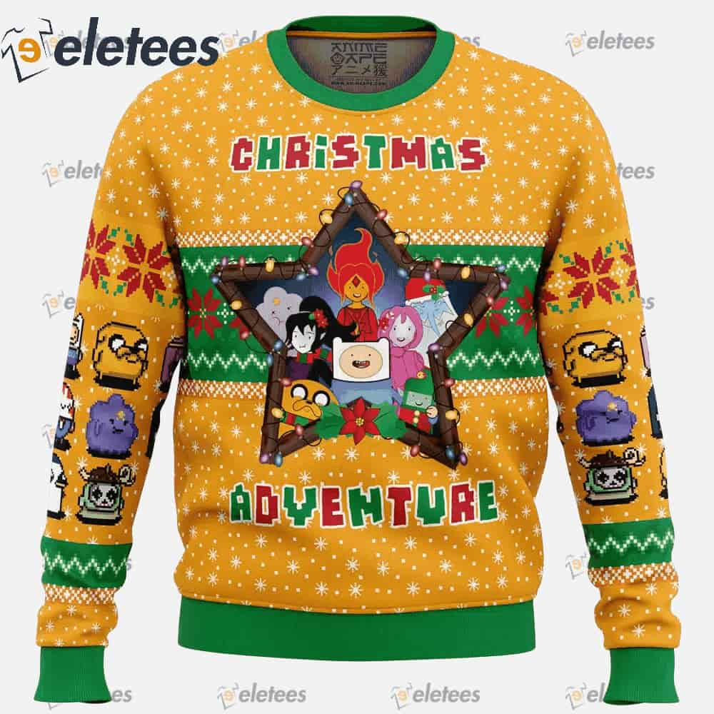 Christmas Adventure Adventure Time Ugly Christmas Sweater