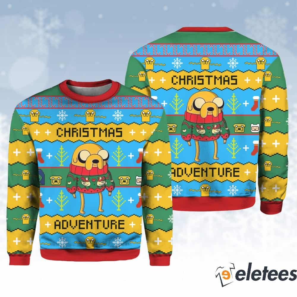 Christmas Adventure Time Ugly Christmas Sweater