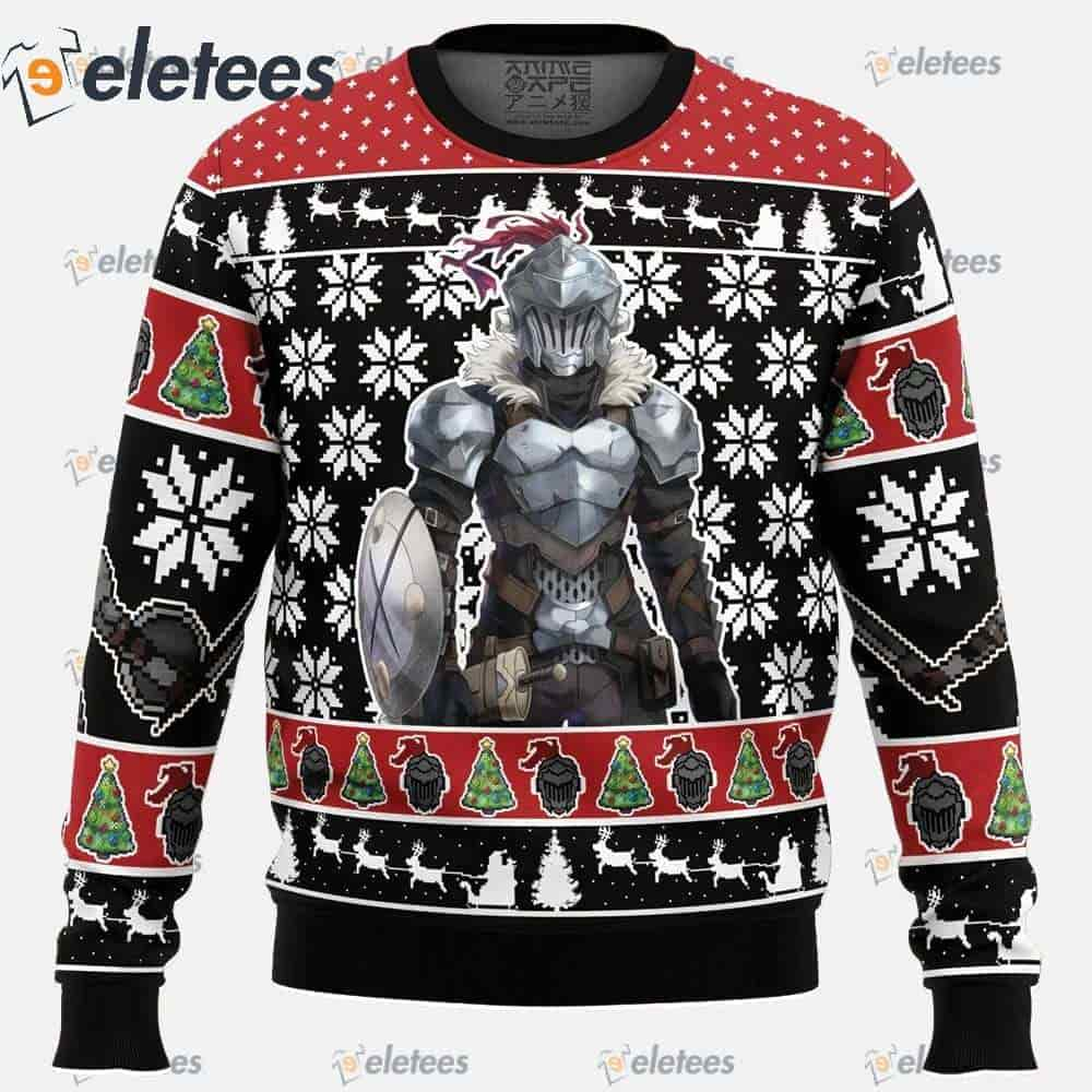 Christmas Adventurer Goblin Slayer Ugly Christmas Sweater