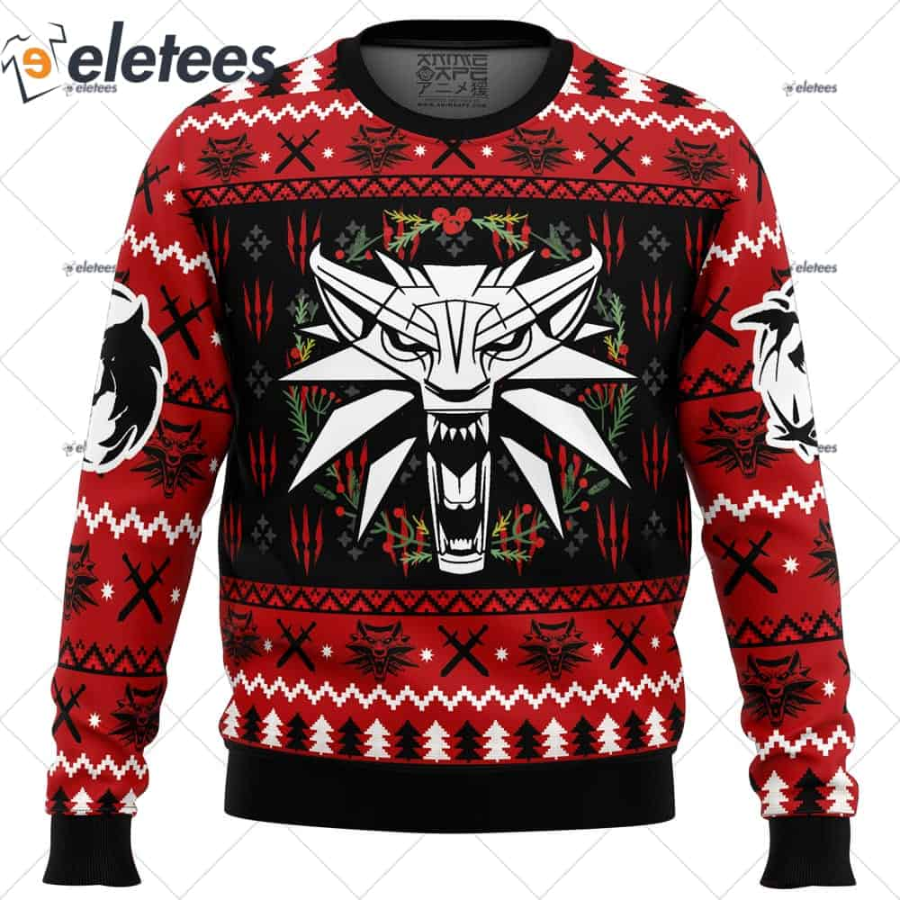 Christmas Monster The Witcher Ugly Christmas Sweater