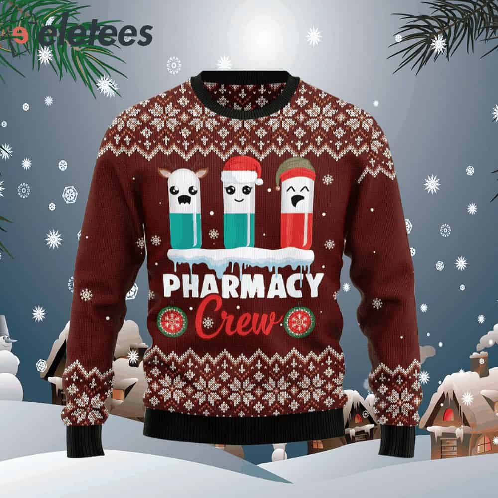 Christmas Pharmacy Crew Ugly Christmas Sweater