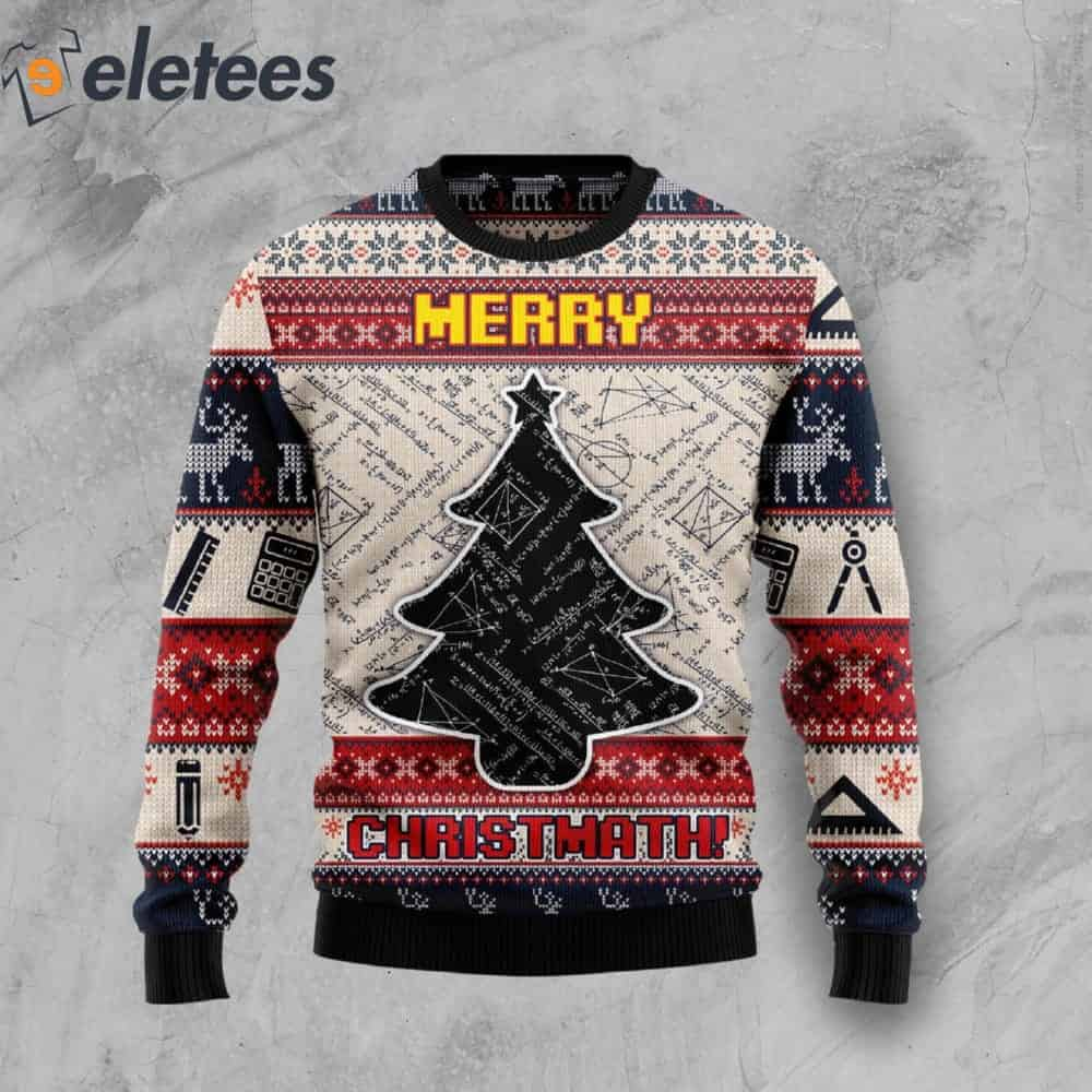 Christmas Tree Merry Christmath Ugly Christmas Sweater