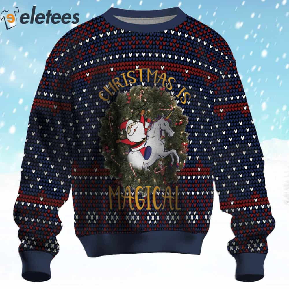 Christmas is Magical Ugly Christmas Sweater