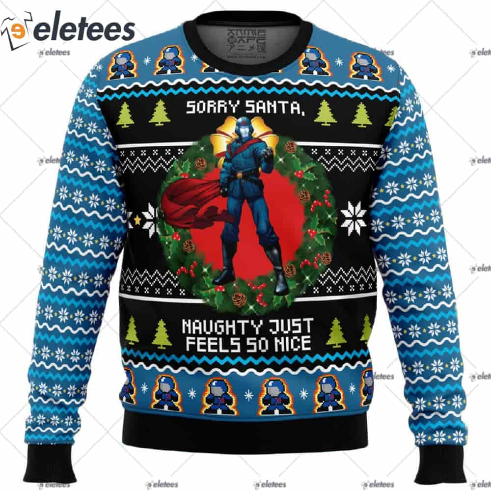 Cobra Commander Christmas Ugly Christmas Sweater