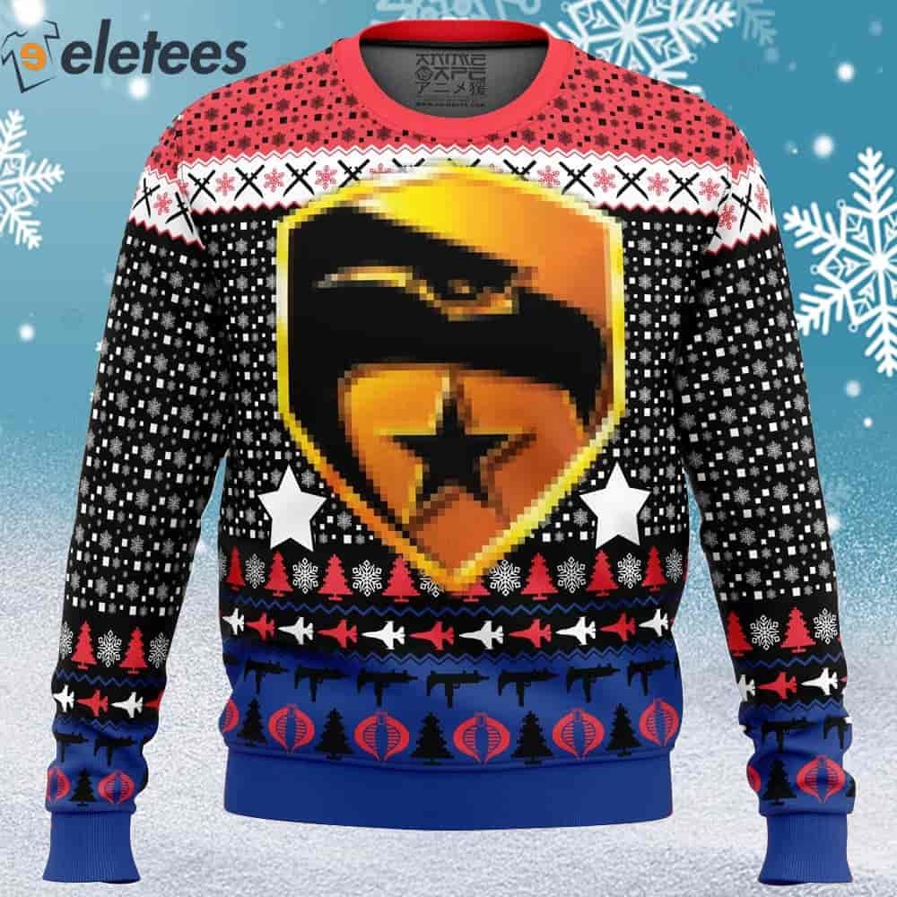 Cobra GI Joe Ugly Christmas Sweater