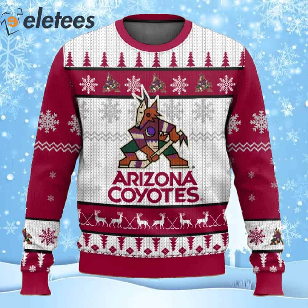 Coyotes Hockey Ugly Christmas Sweater