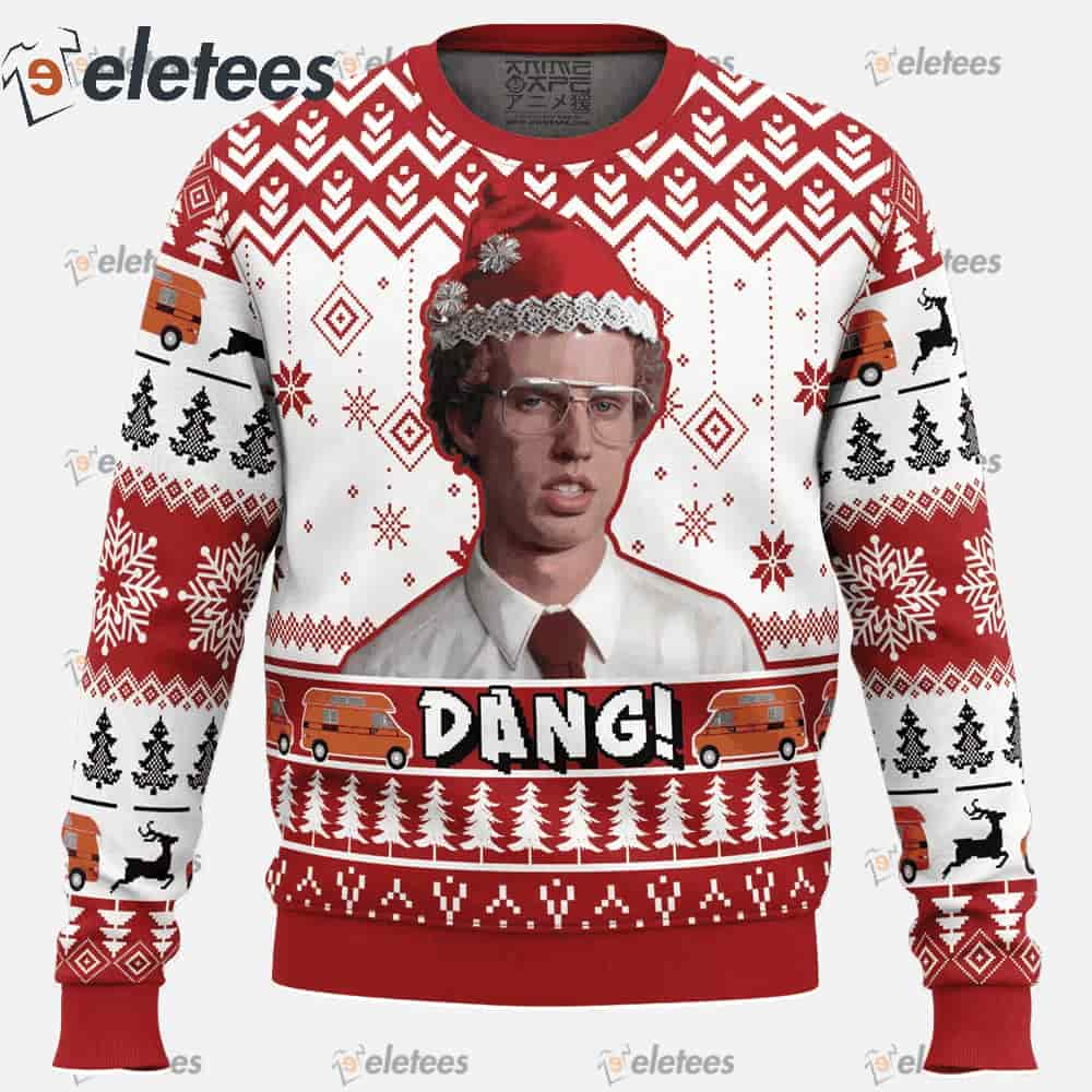 Dang! Napoleon Dynamite Ugly Christmas Sweater