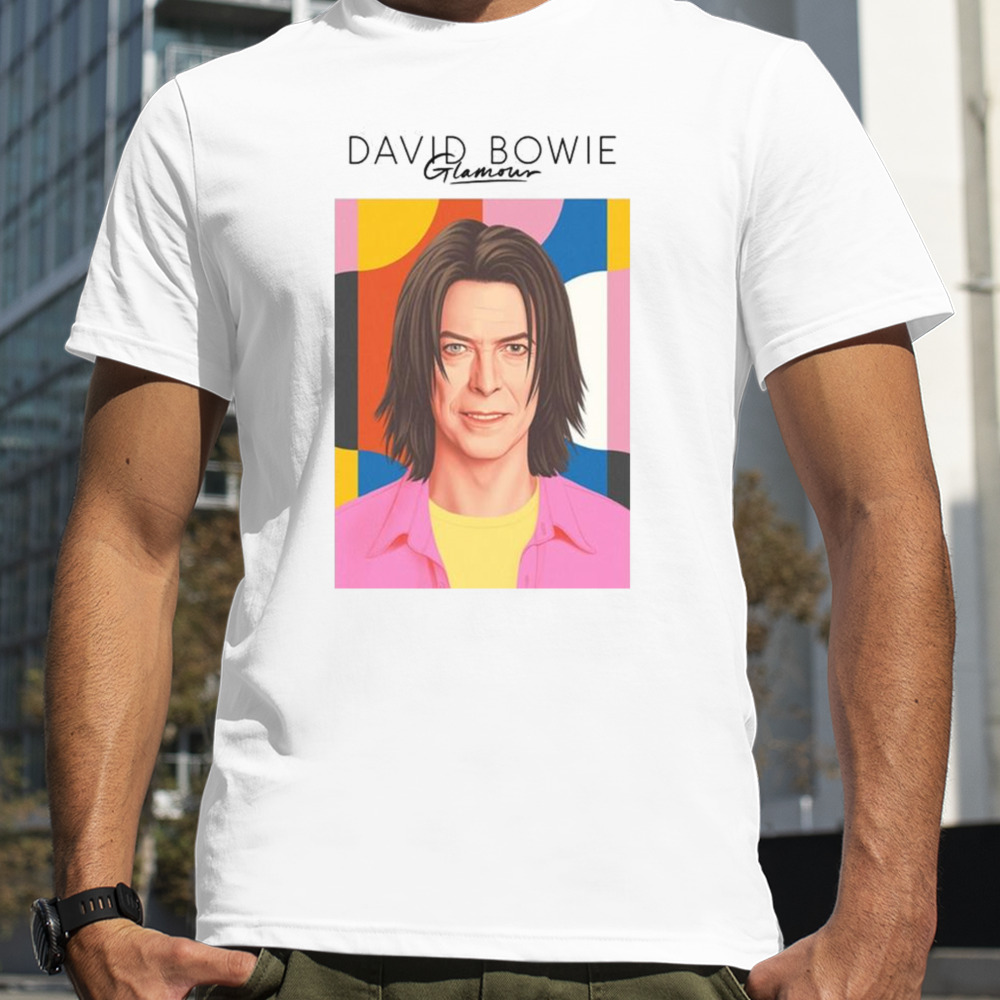 David Bowie Glamour The Fanzine Issue 10 T-shirt