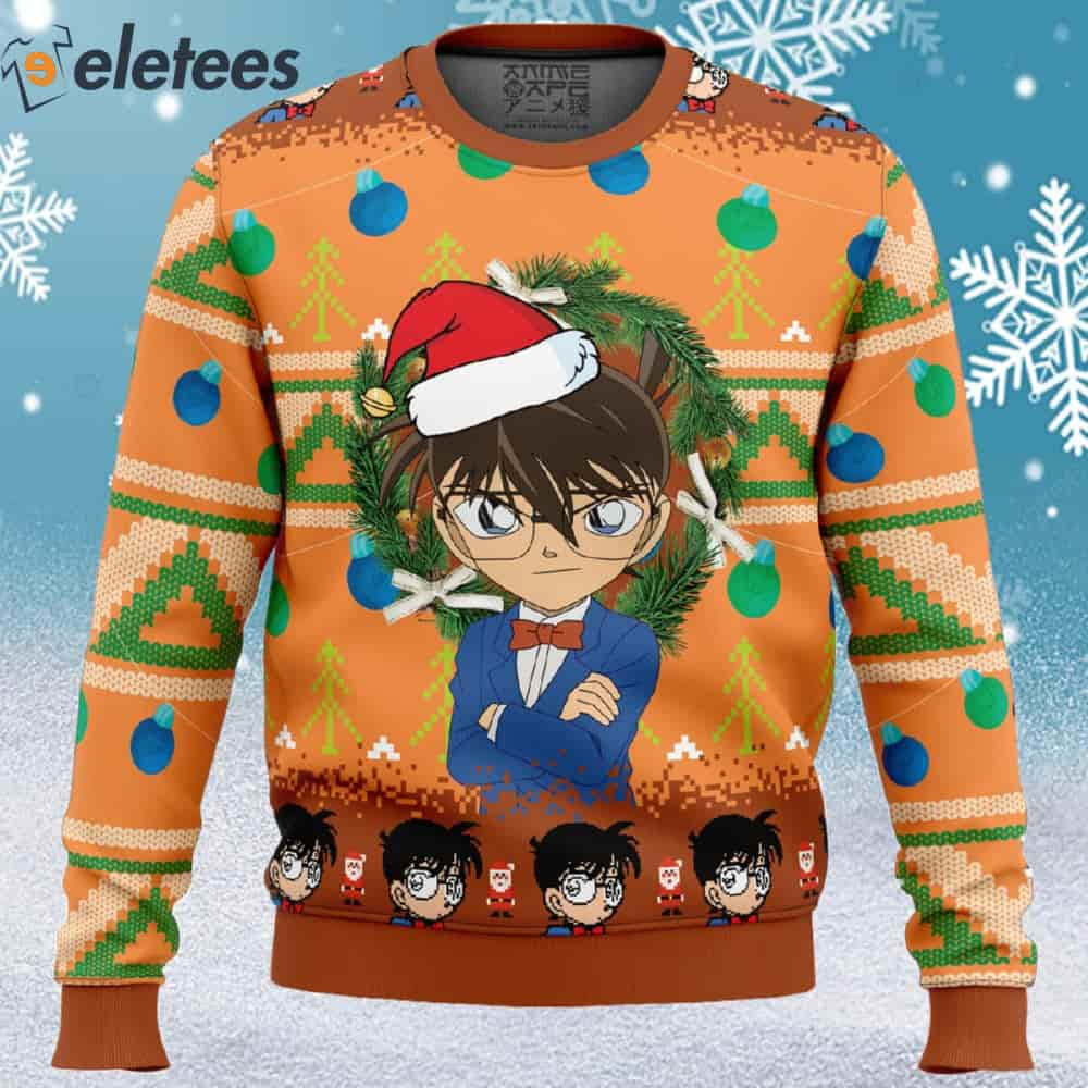 Detective Conan Ugly Christmas Sweater