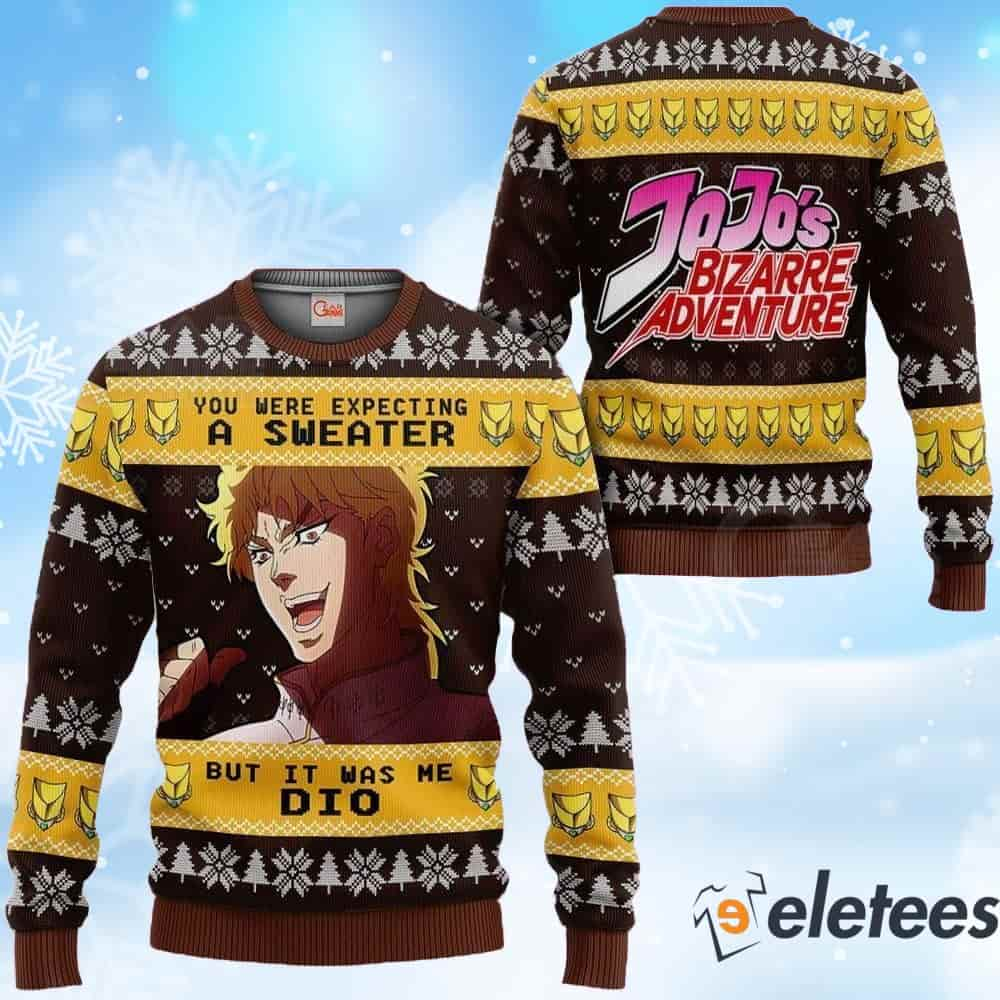 Dio Brando Ugly Christmas Sweater