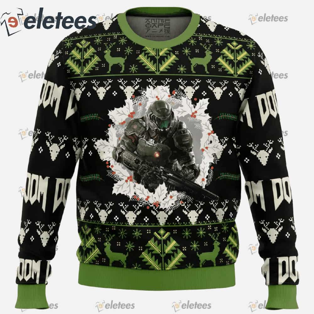 Doom v2 Ugly Christmas Sweater