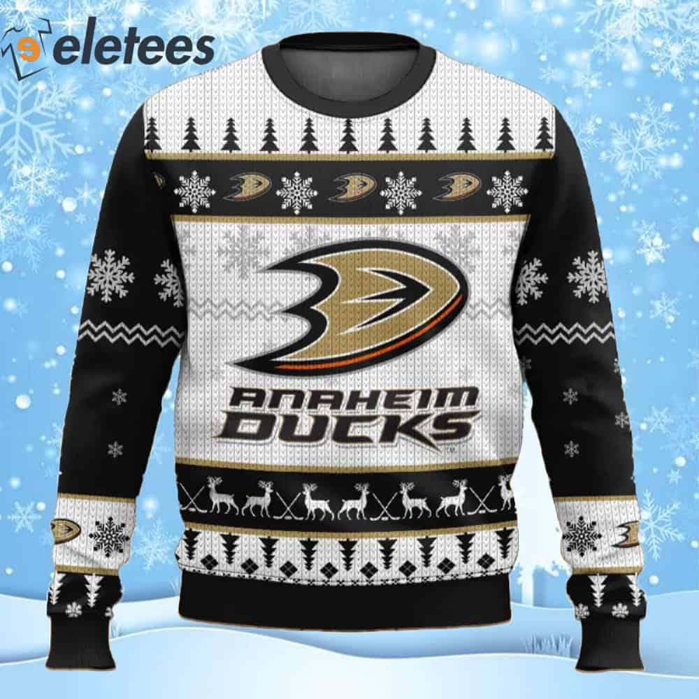 Ducks Hockey Ugly Christmas Sweater