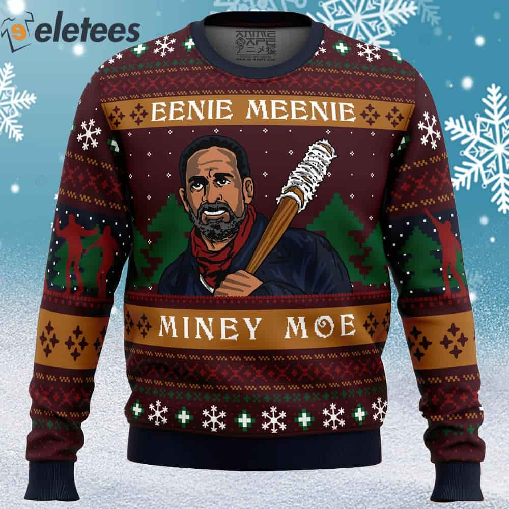 Eenie Meenie The Walking Dead Ugly Christmas Sweater