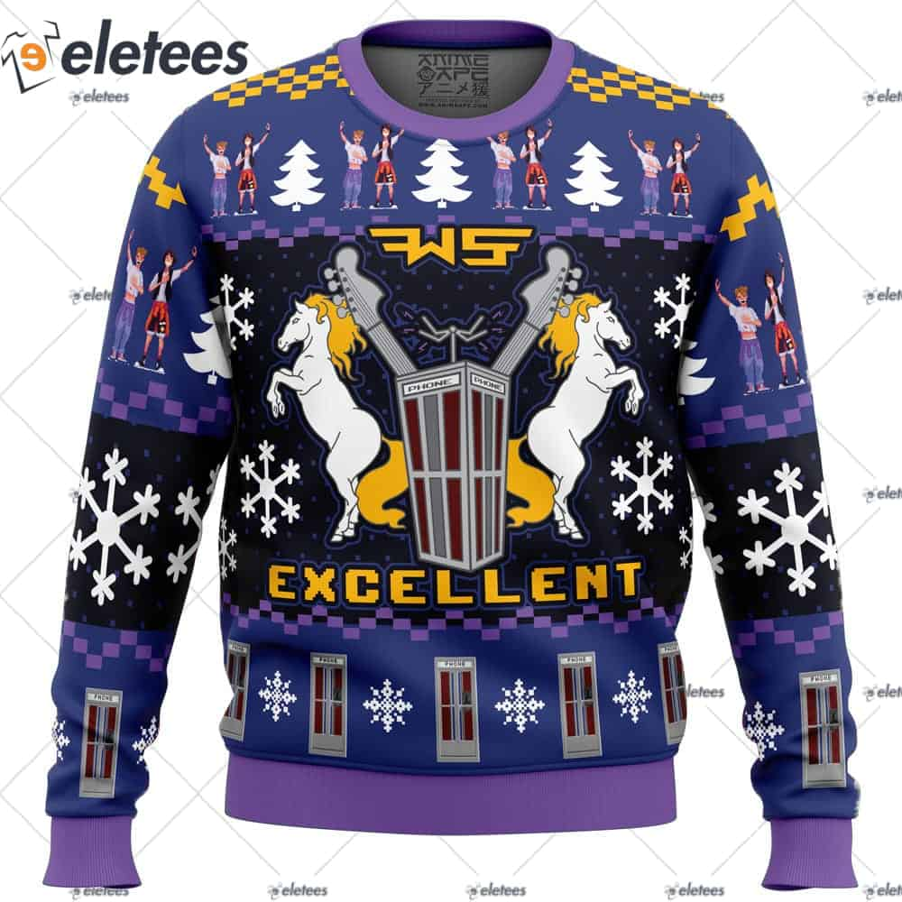 Excellent Bill and Ted Ugly Christmas Sweater