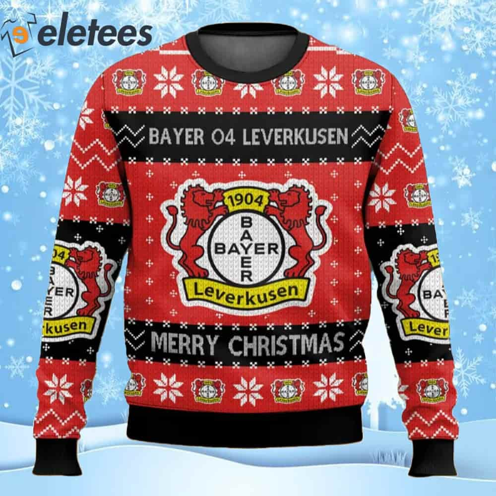 FC Bayer 04 Ugly Christmas Sweater