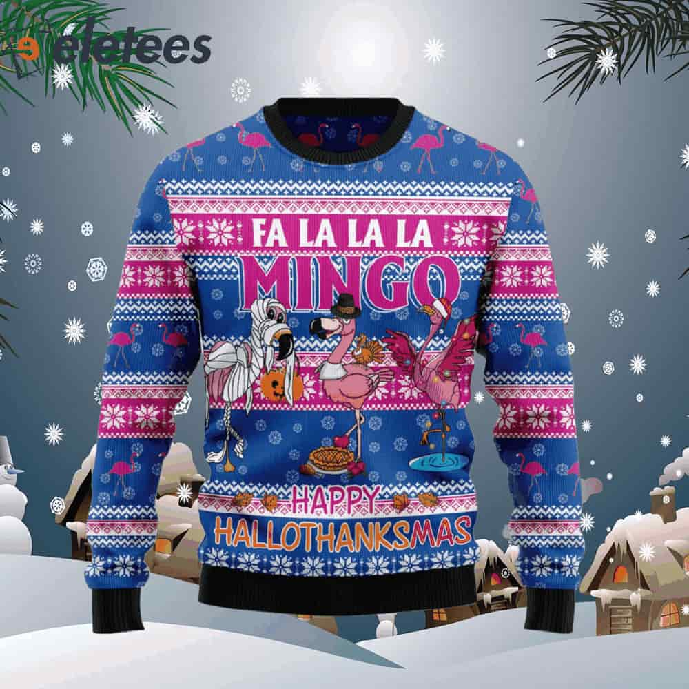 Fa La La La Mingo Ugly Christmas Sweater