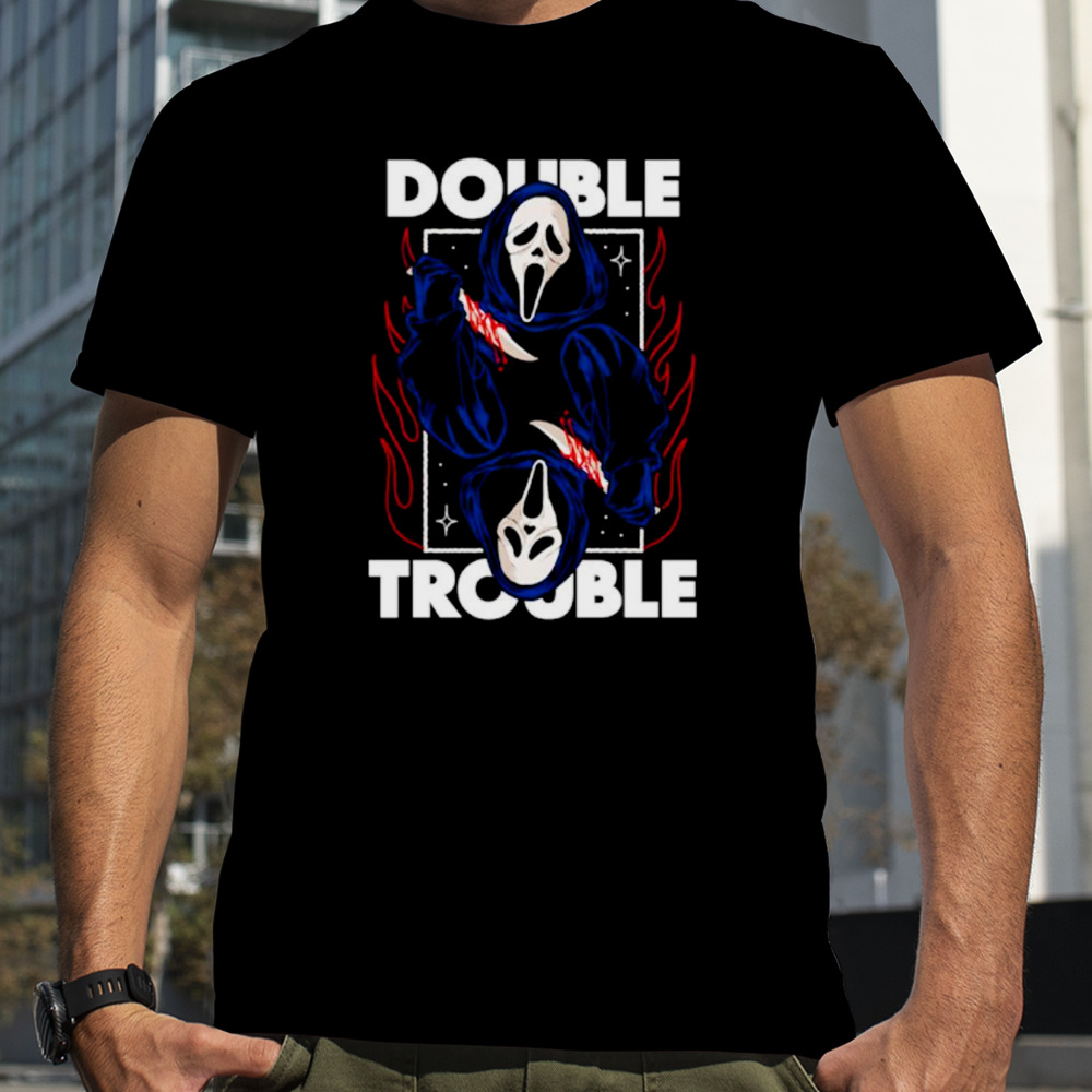 Face ghost double trouble shirt