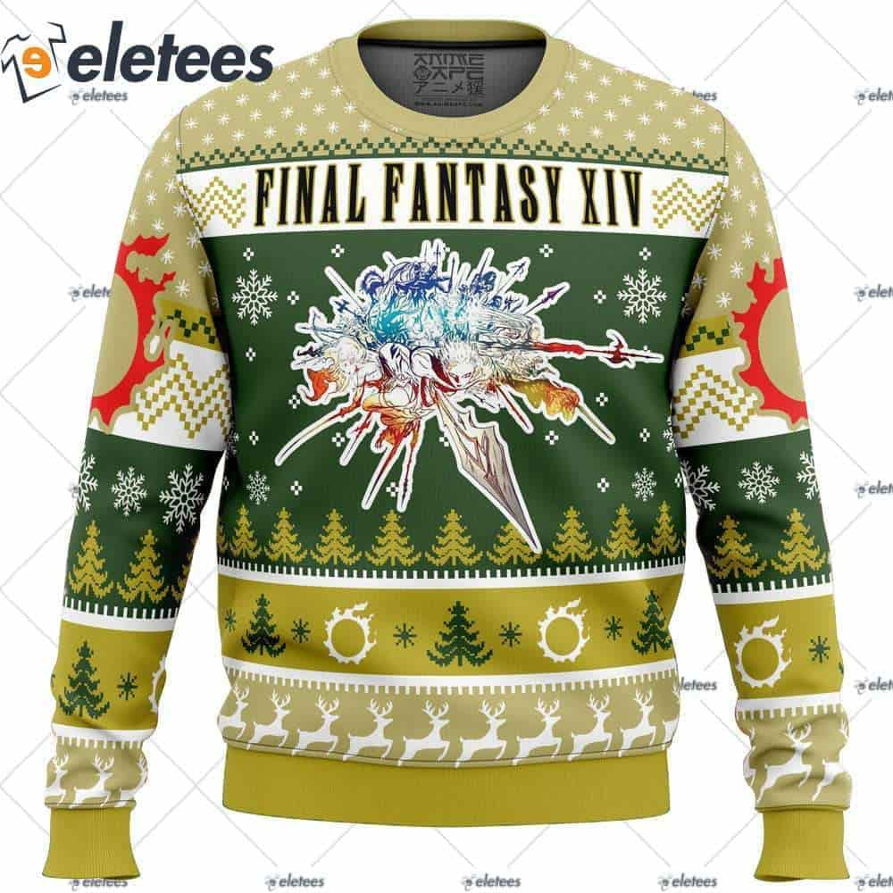 Fantasy Final Fantasy XIV Ugly Christmas Sweater