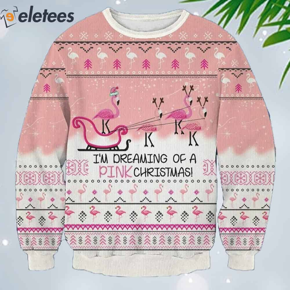 Flamingo Ugly Christmas Sweater