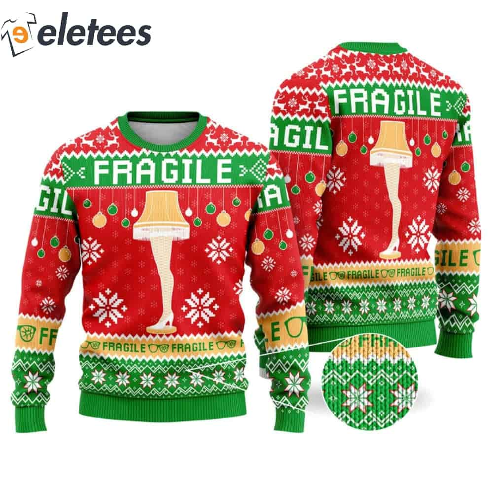 Fragile Ugly Christmas Sweater