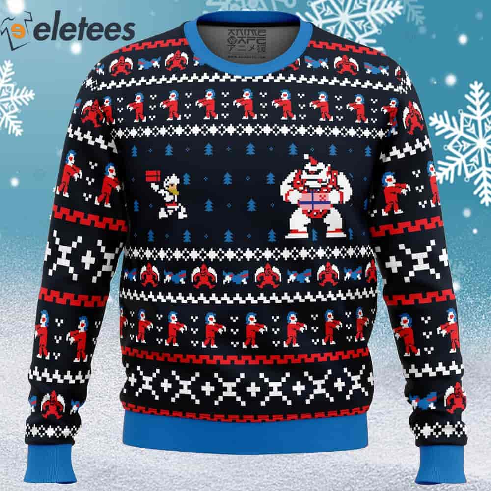 Ghosts 'n Goblins 'n Christmas Ugly Christmas Sweater