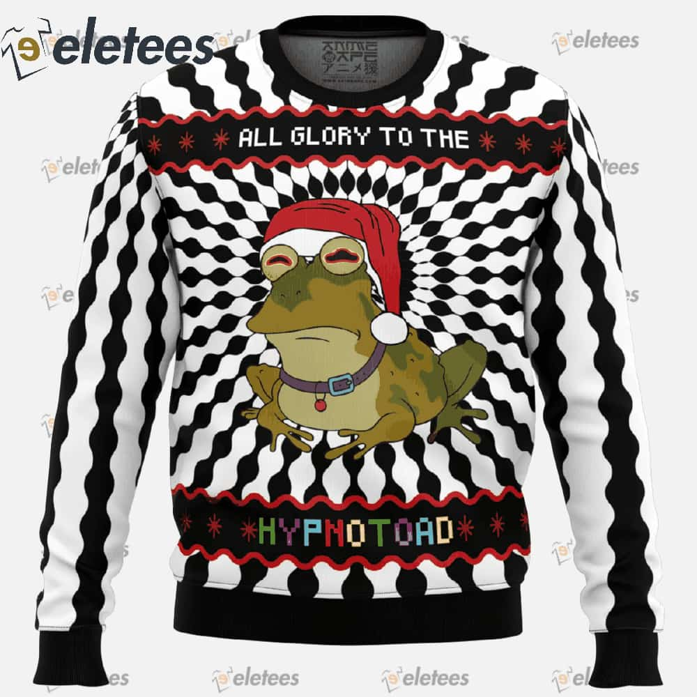 Glory To The Hypnotoad Ugly Christmas Sweater