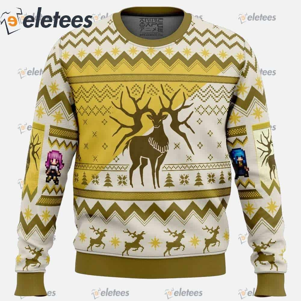 Golden Deer Fire Emblem Ugly Christmas Sweater