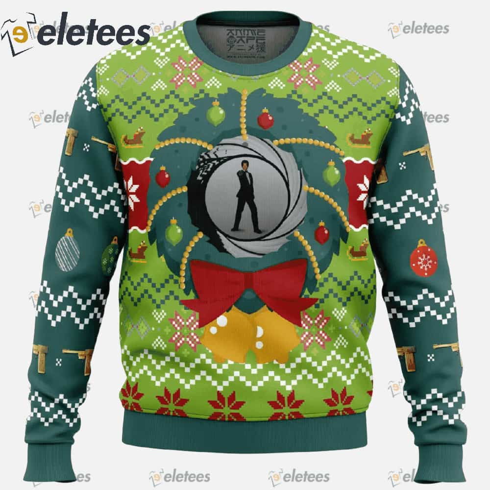 Golden Eye v2 Ugly Christmas Sweater