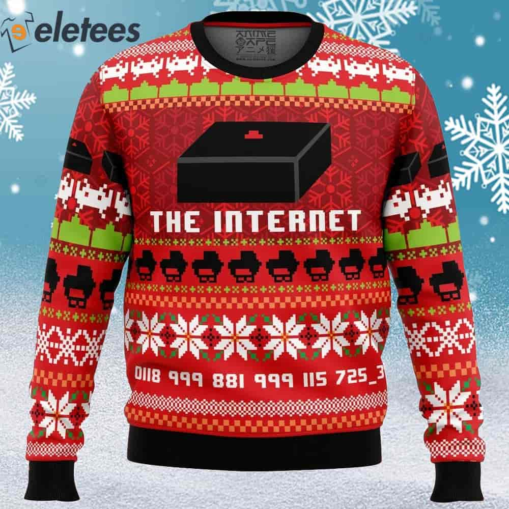 Great Reception The Internet Ugly Christmas Sweater