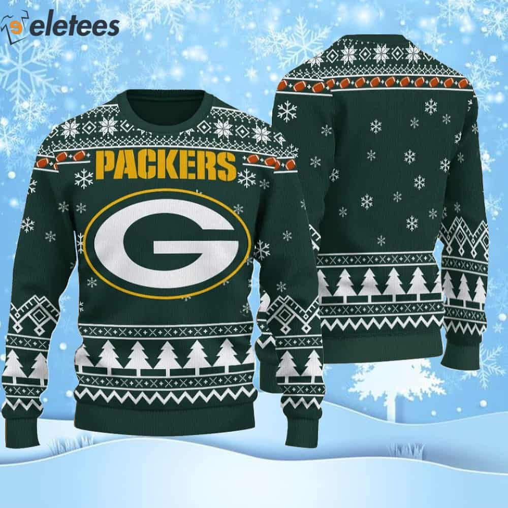 Green Bay Football Ugly Christmas Sweater