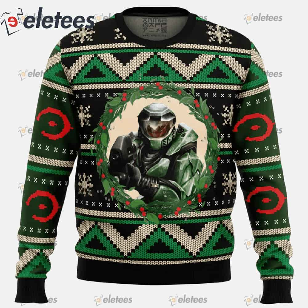 Halo Ugly Christmas Sweater