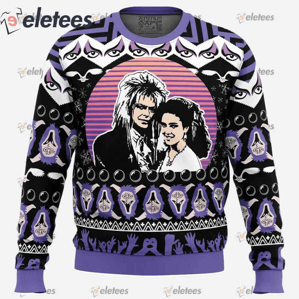 Happy Ending Labyrinth Ugly Christmas Sweater