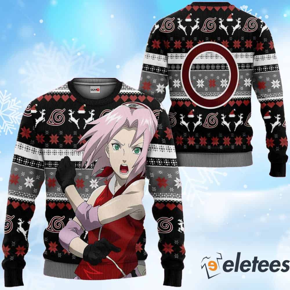 Haruno Sakura Ugly Christmas Sweater