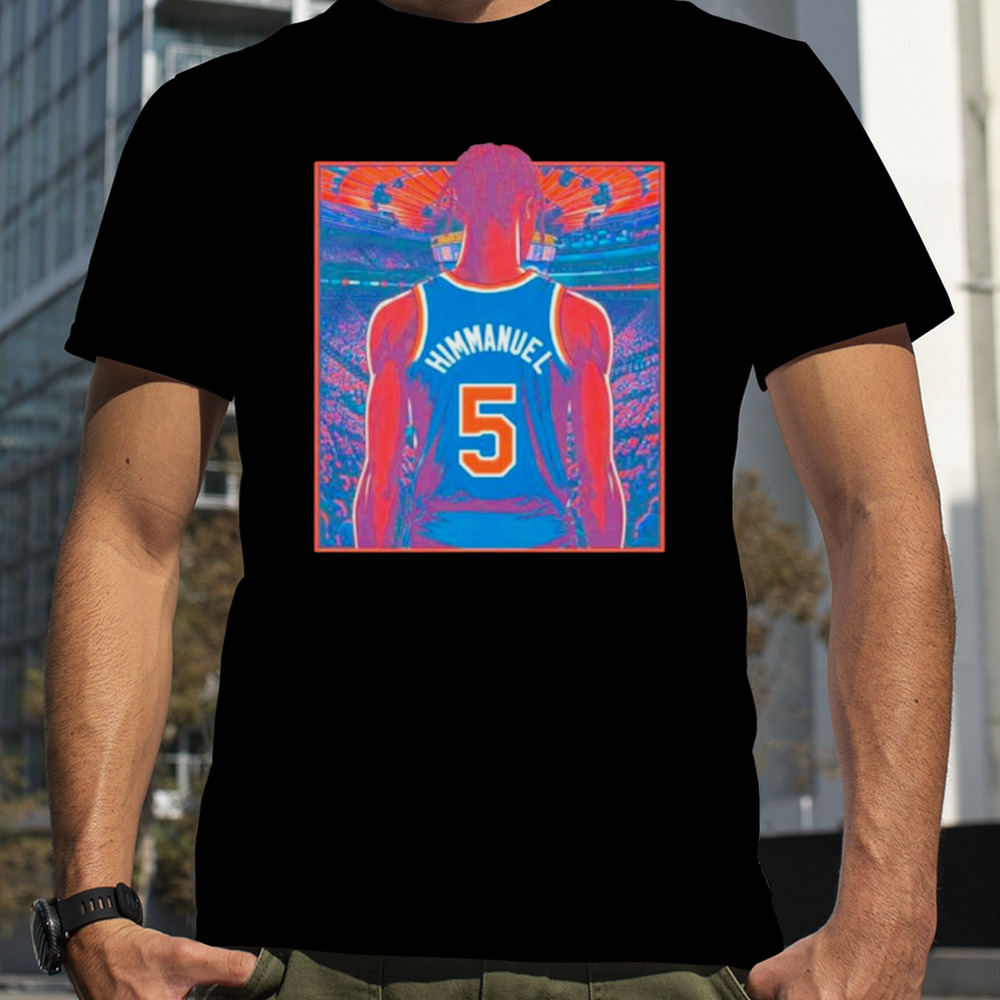 Immanuel Quickley New York Knicks shirt