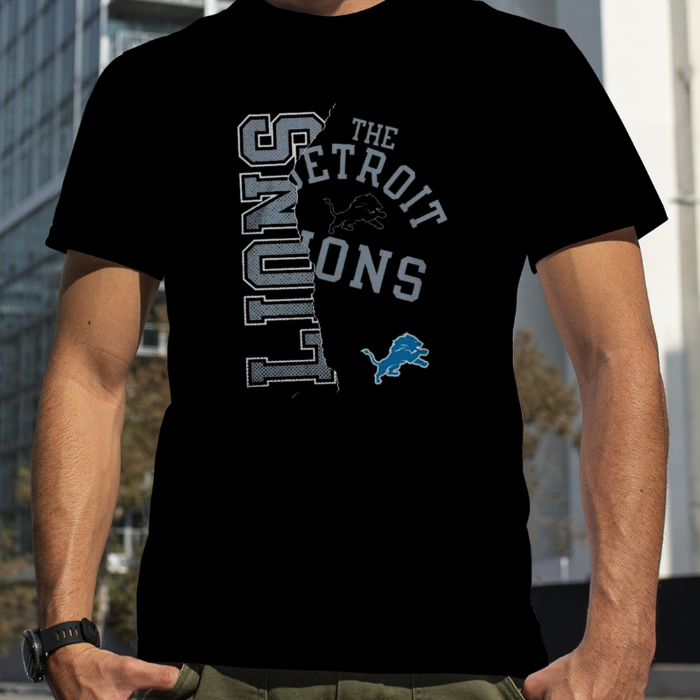 NFL Team Apparel Detroit Lions Tear Up T-Shirt