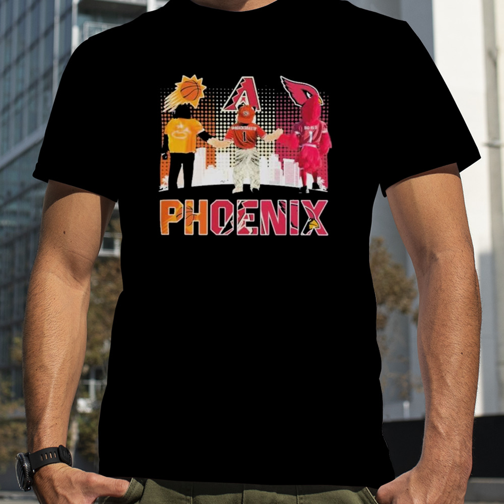 Phoenix Sports Teams Mascots 2023 shirt