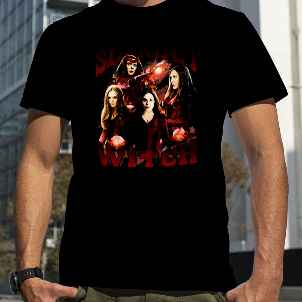 Scarlet Witch Wanda Maximoff Homage Elizabeth Olsen Vintage shirt