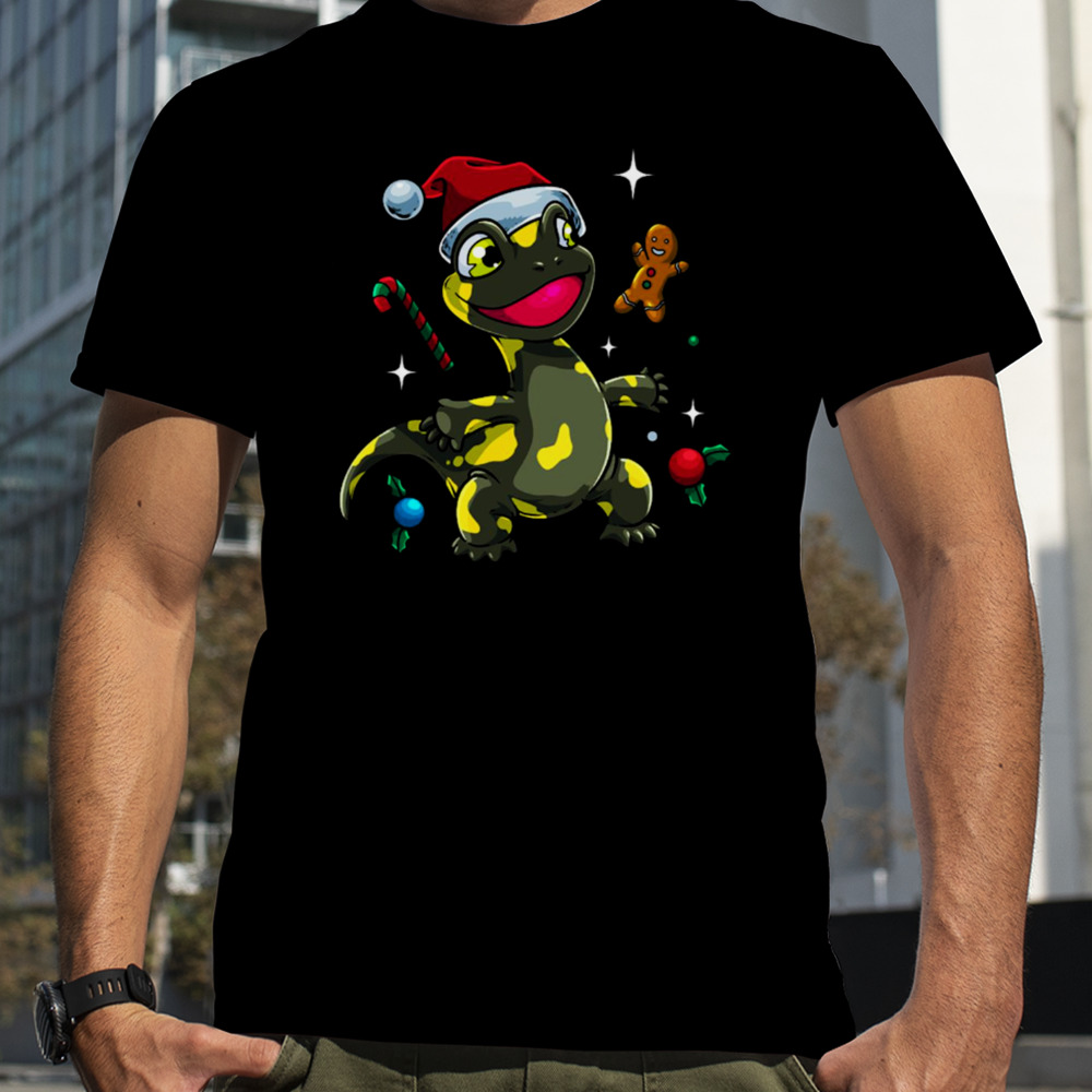 Sweet Christmas Fire Salamander shirt