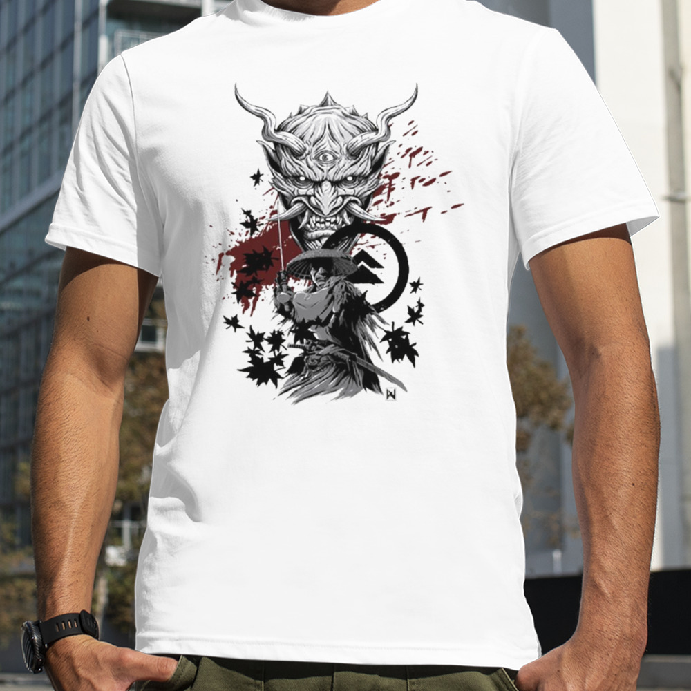 The Demon Mask Ghost Of Tsushima shirt