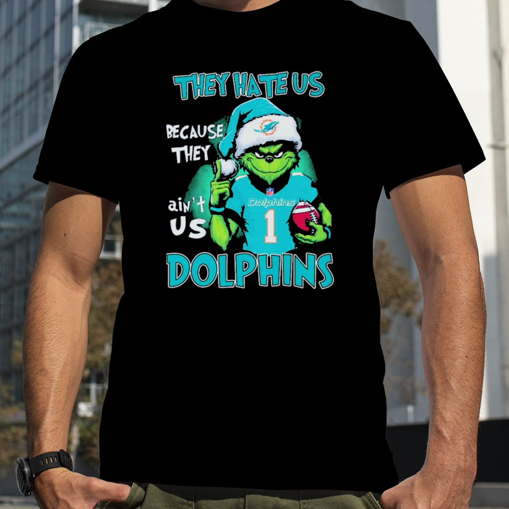 The Grinch They Hate Us Because They Ain’t Us Miami Dolphins Sweater